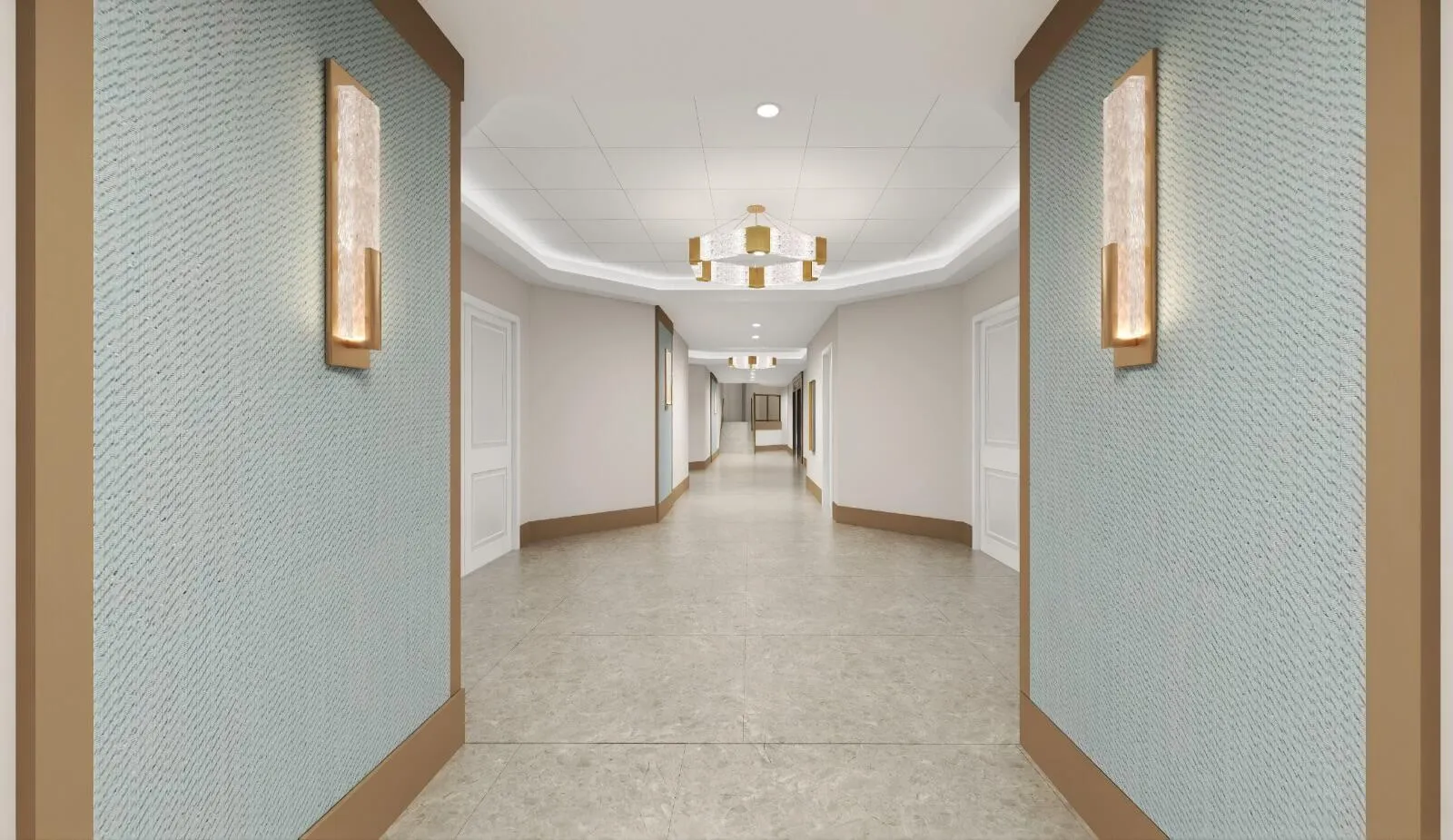 Hallway lobby