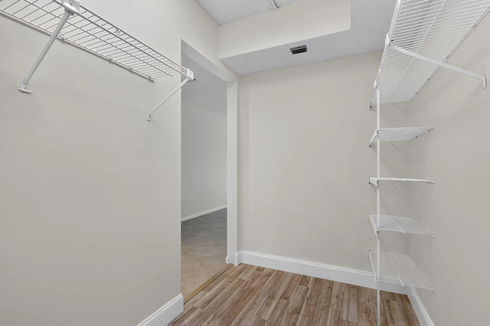 Master bedroom- Walk in closet