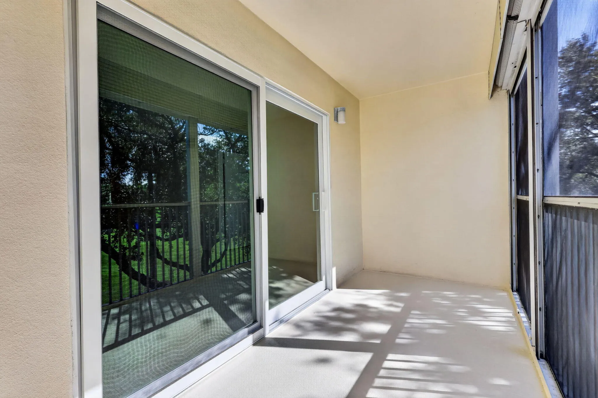 Balcony- Impact sliding door