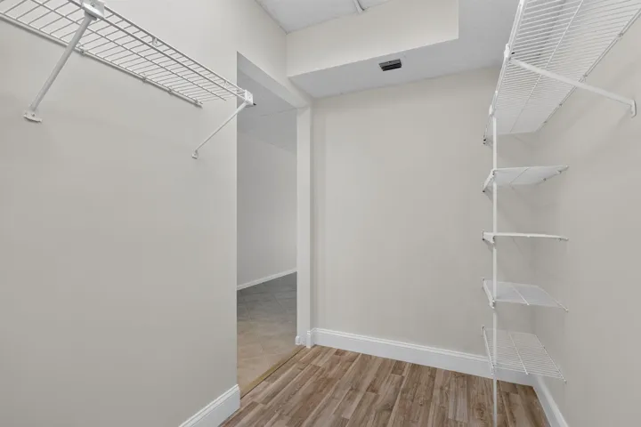 Master bedroom- Walk in closet