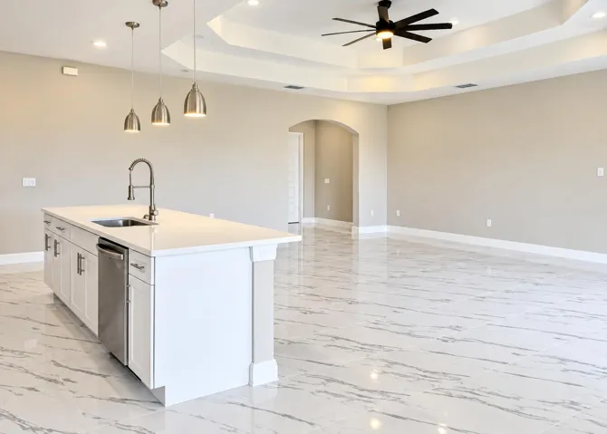 Kitchen Area - AI Enhanced