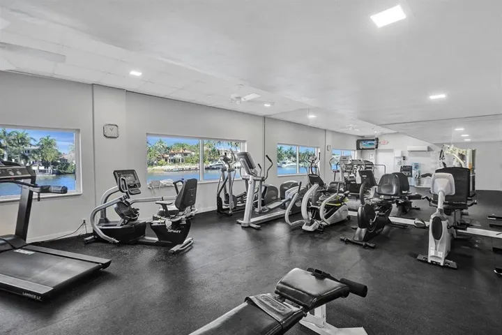 Le Baron Exercise Room
