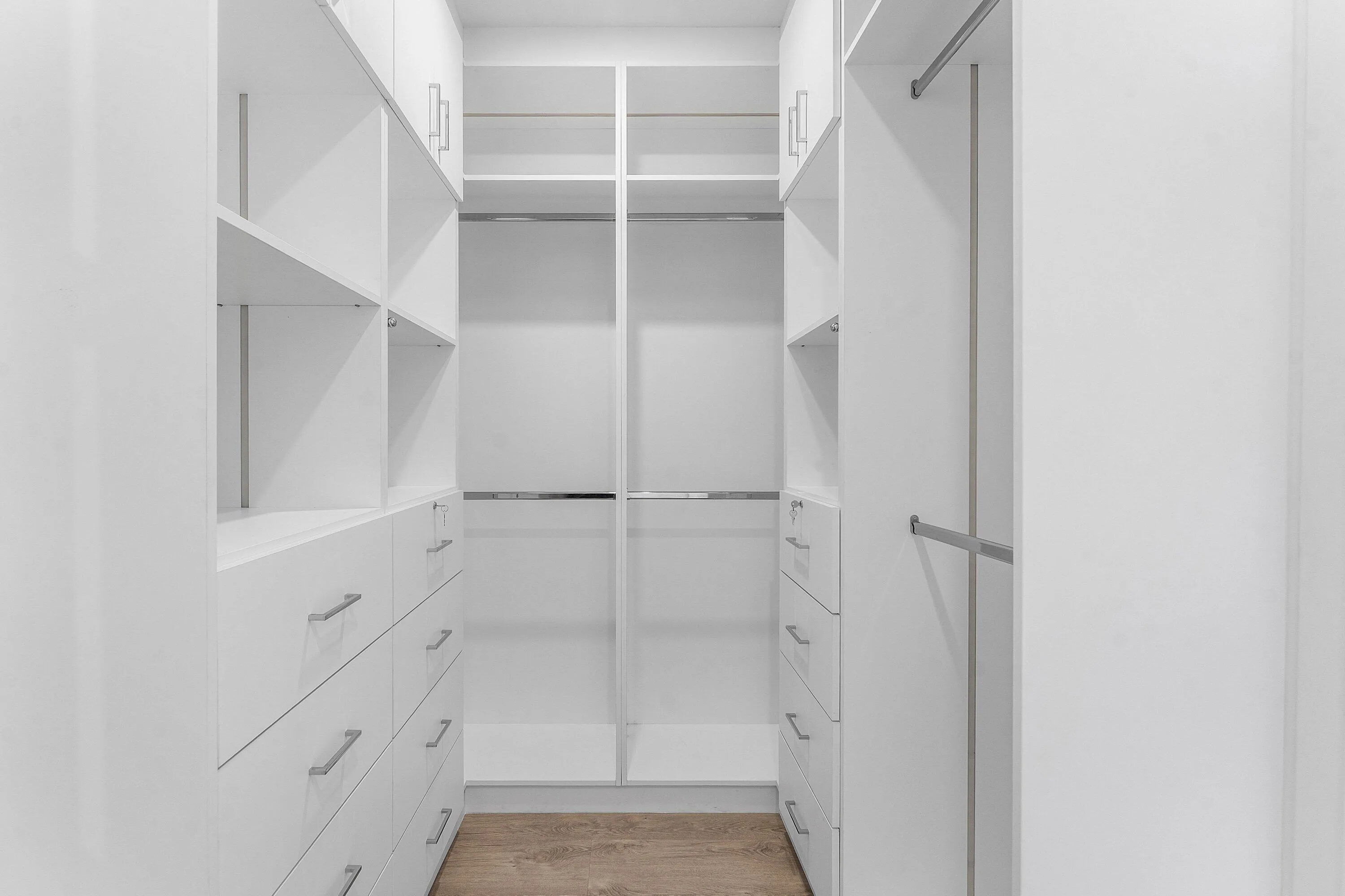 Primary Suite Walk-in Closet