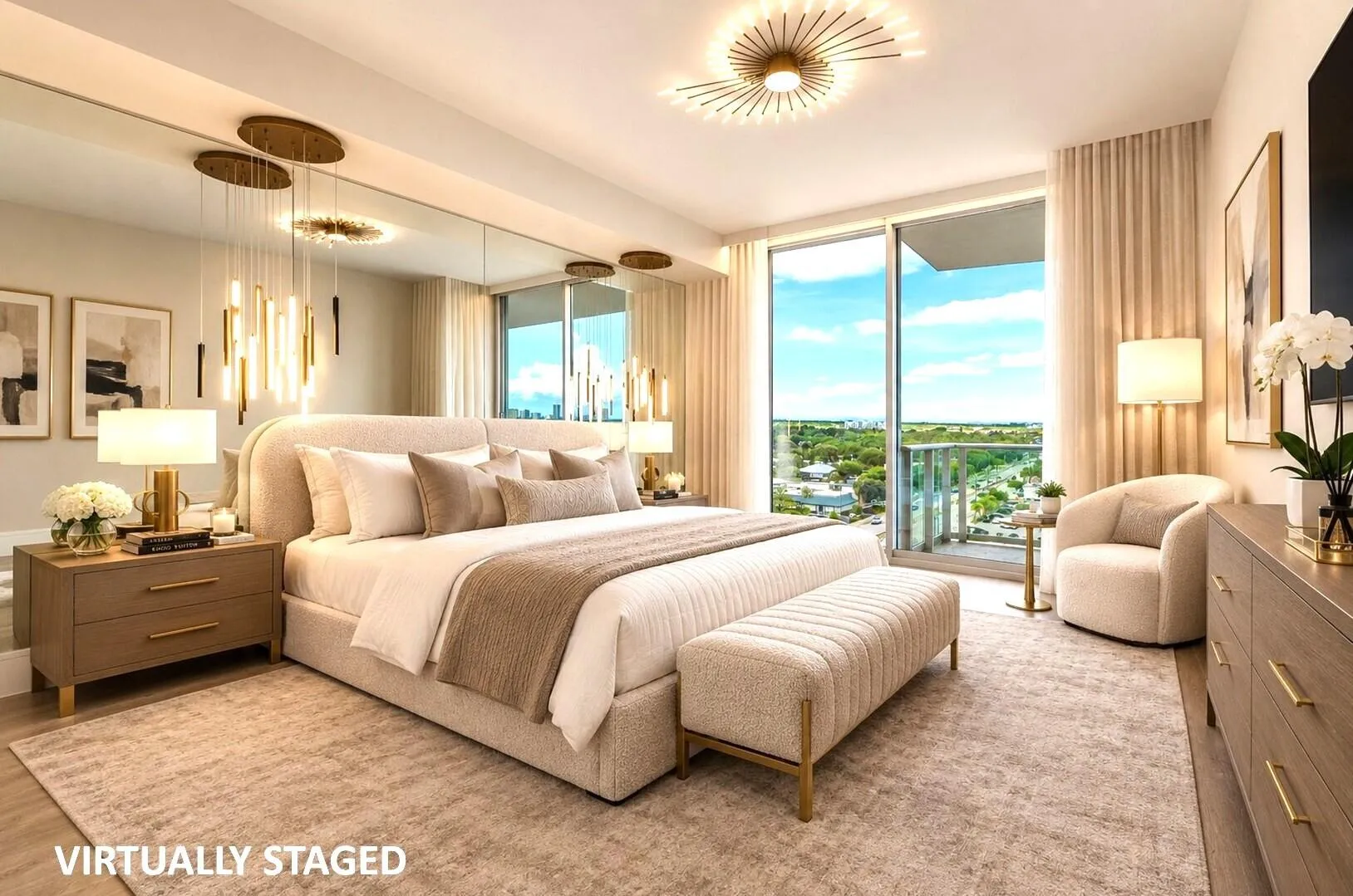 Primary Suite virtual staging discl