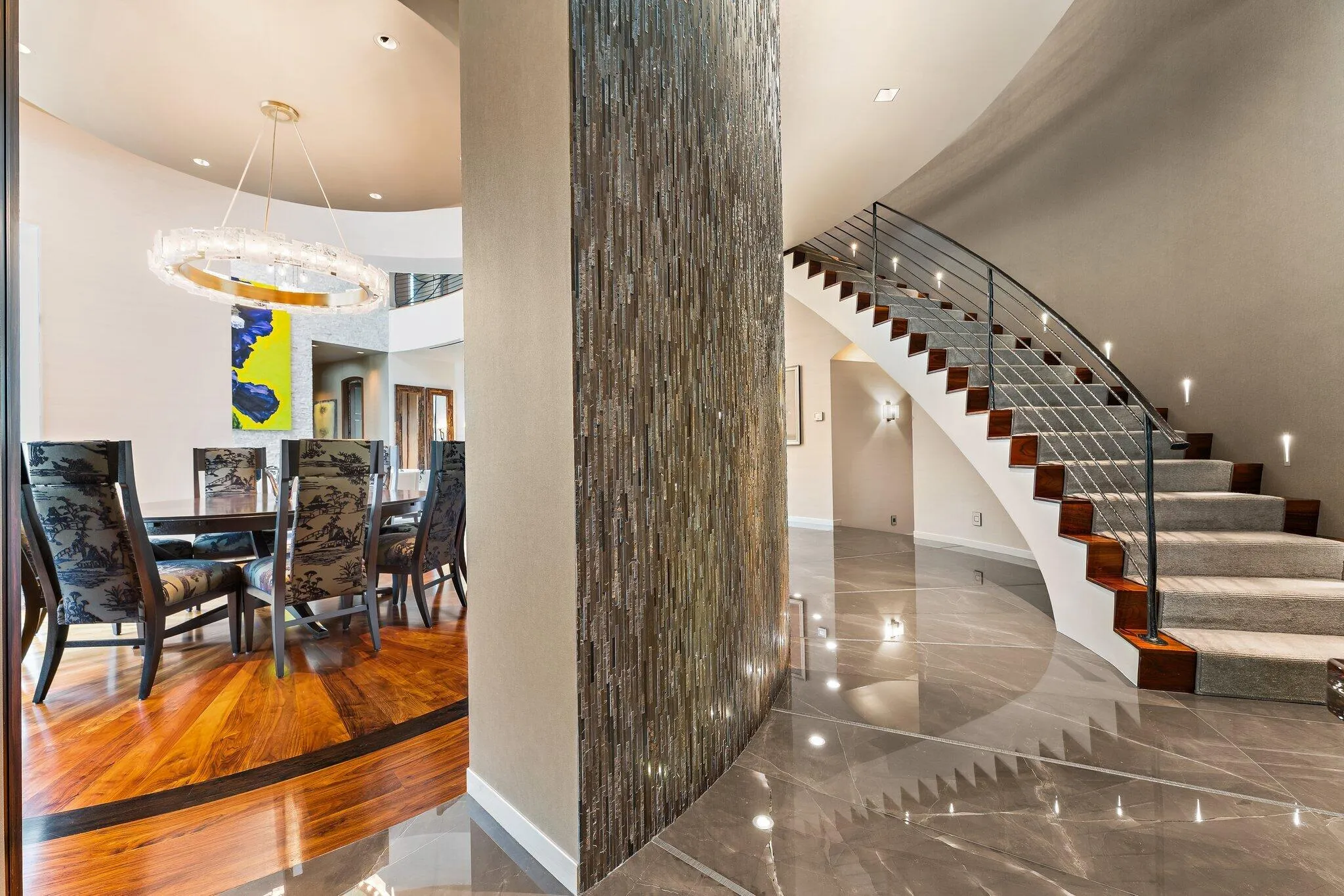 Dining Room, Hall and Staircase