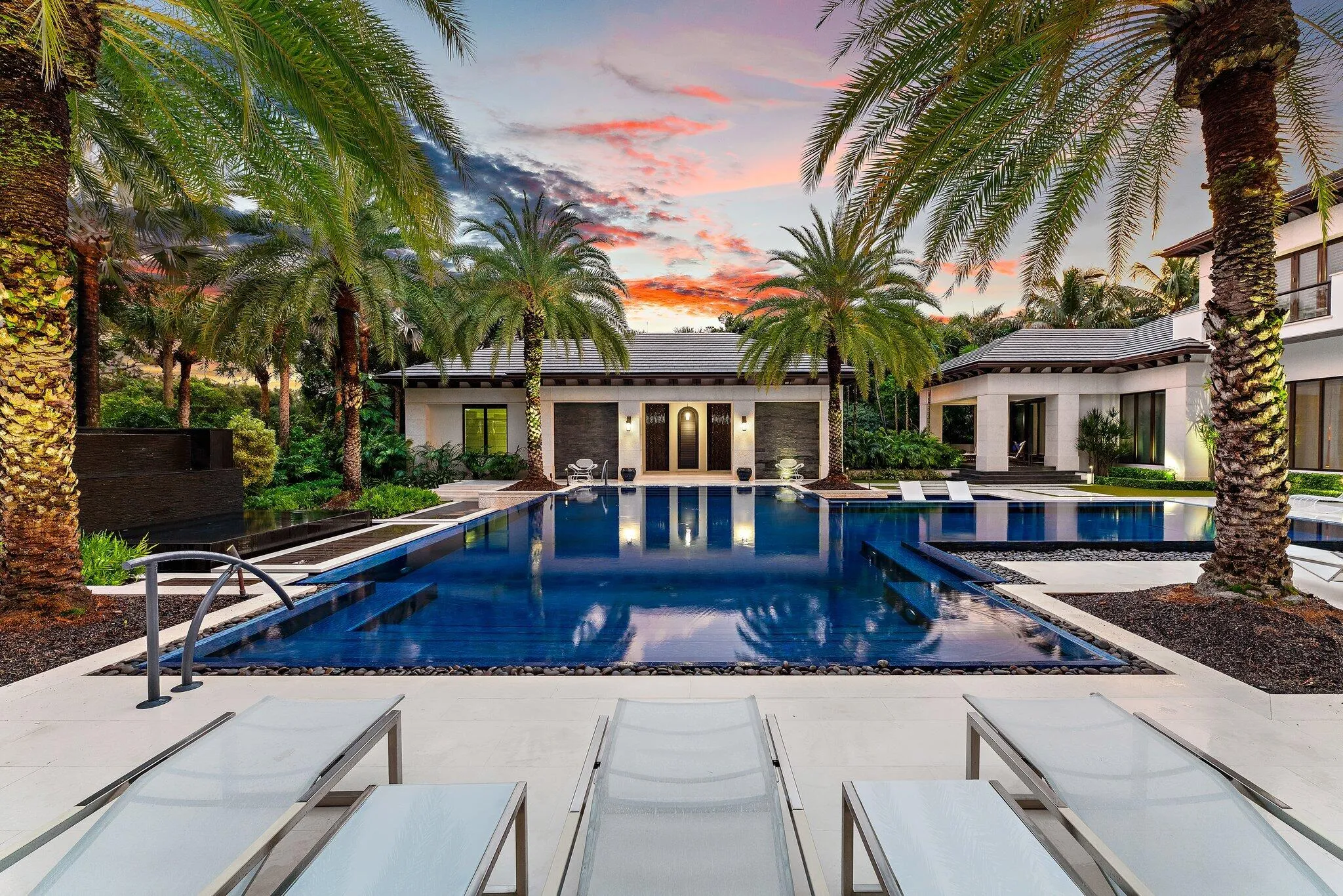 View Across Pool to Gym