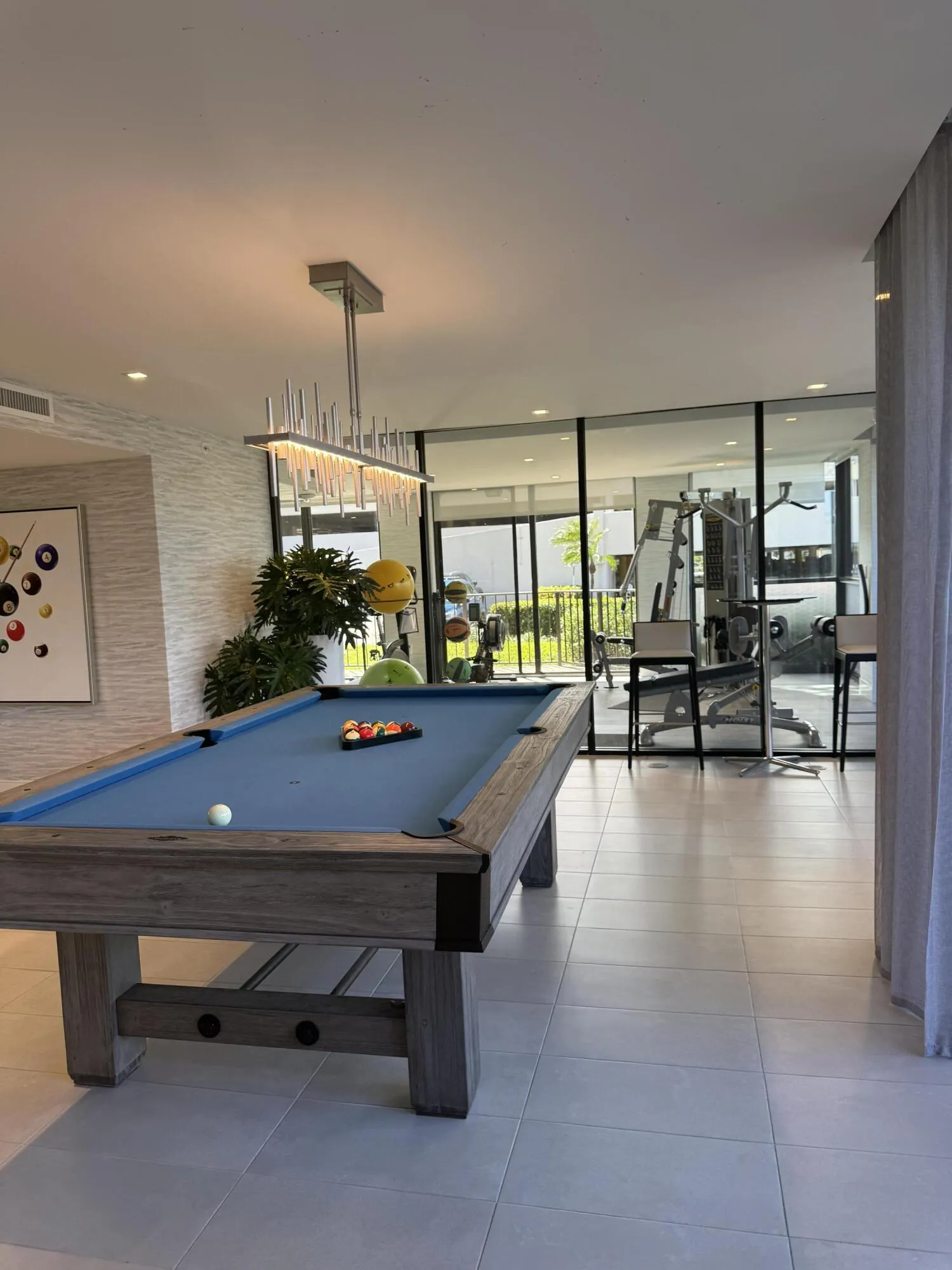 Pool room