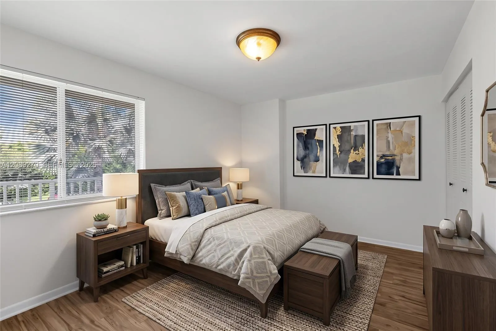 GUEST BEDROOM VIRTUALLY STAGED