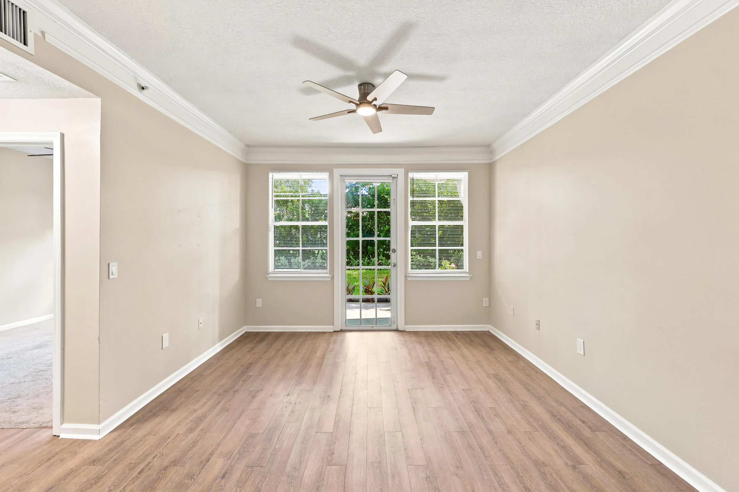Living Room/ French Door