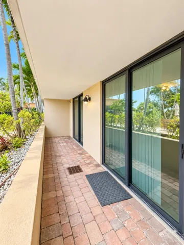 Your Patio. Doors are impact and tinted.
