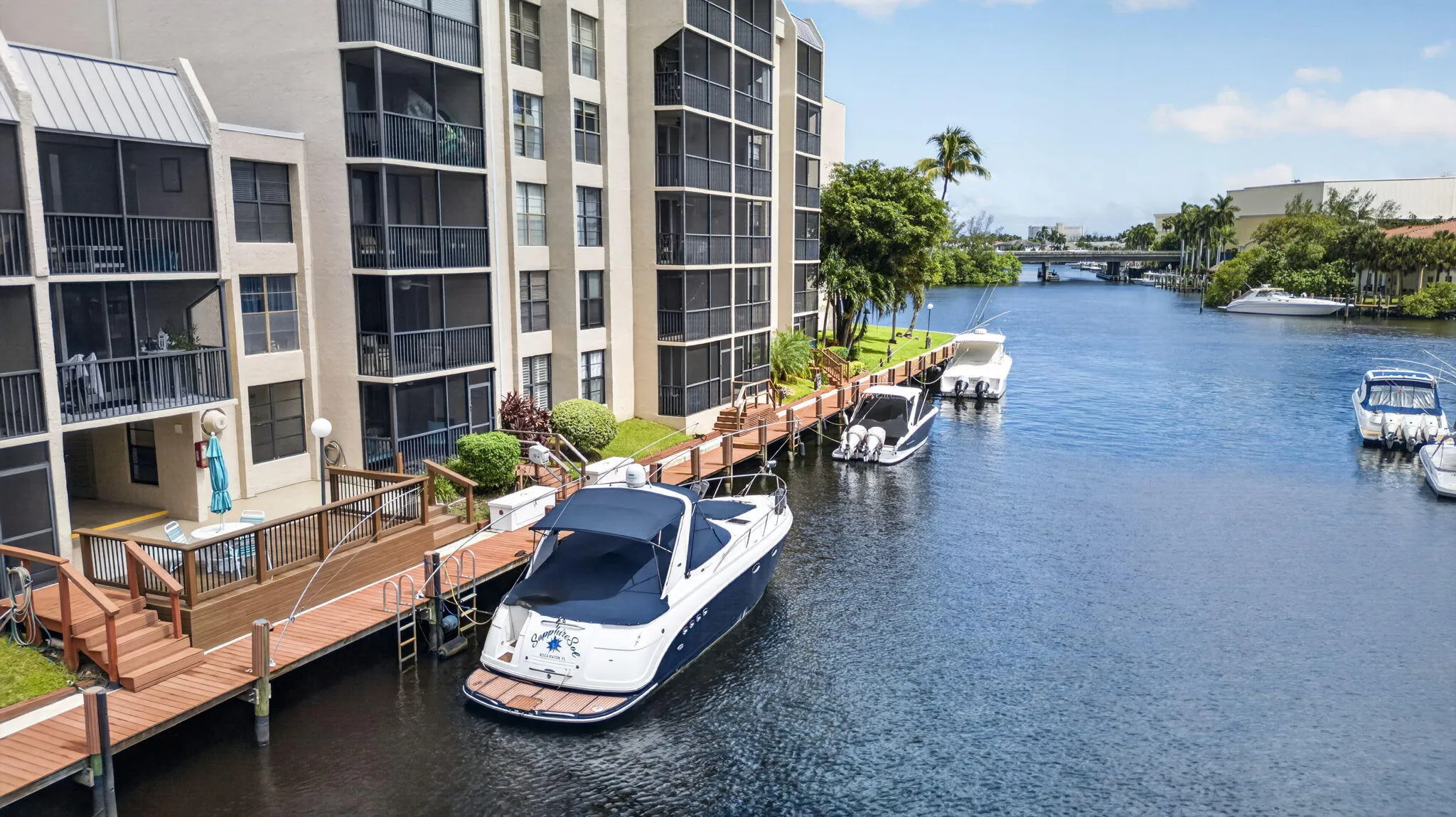 Back of Condo and Dock