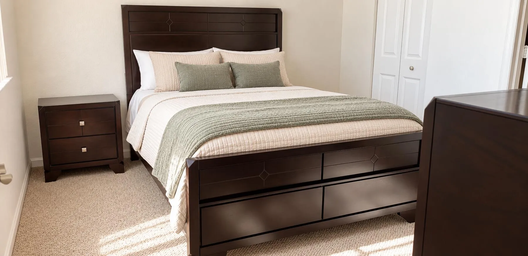 Master Bedroom - AI Enhanced