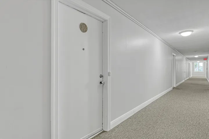 Exterior hallway