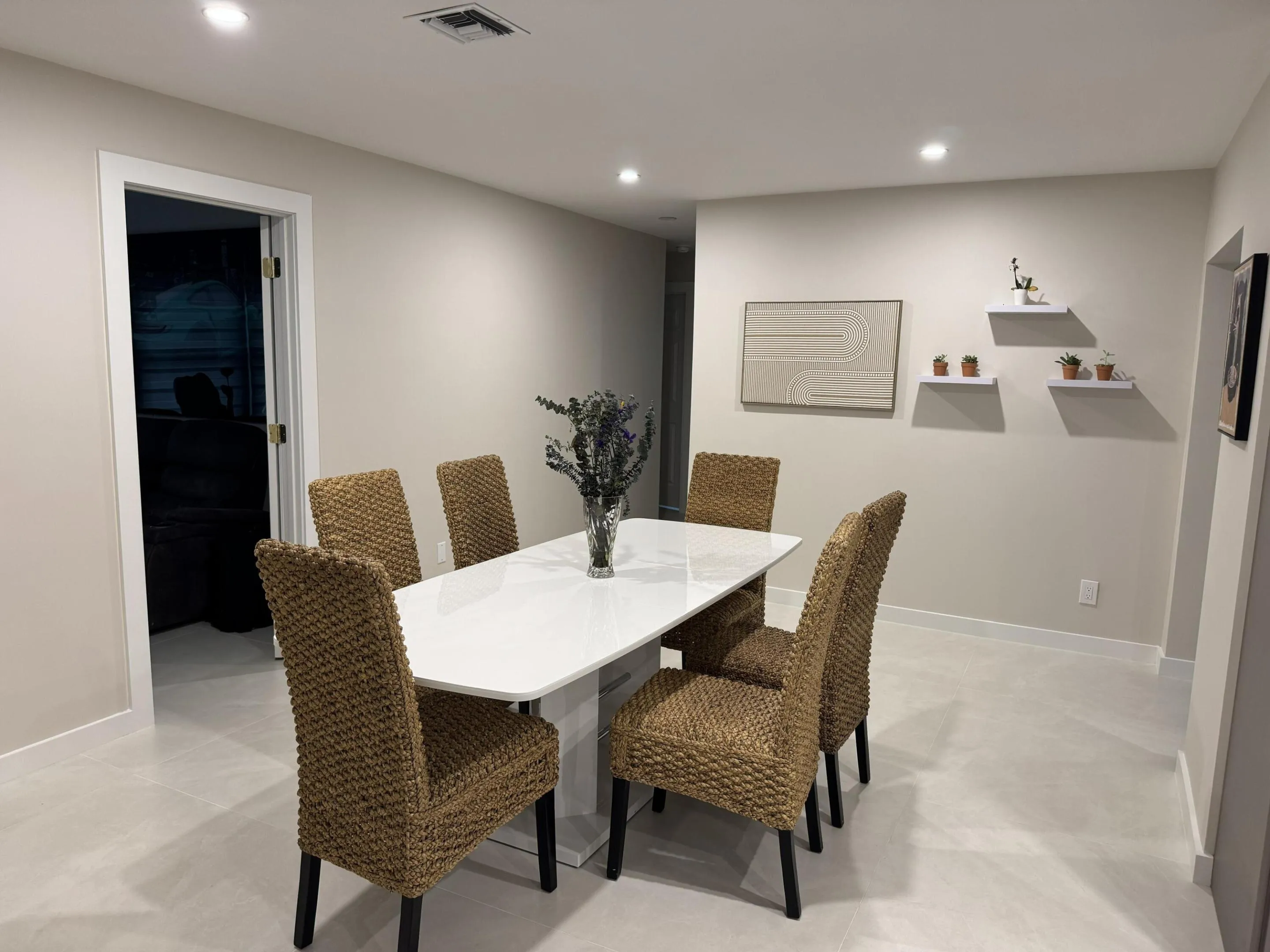 Dining area