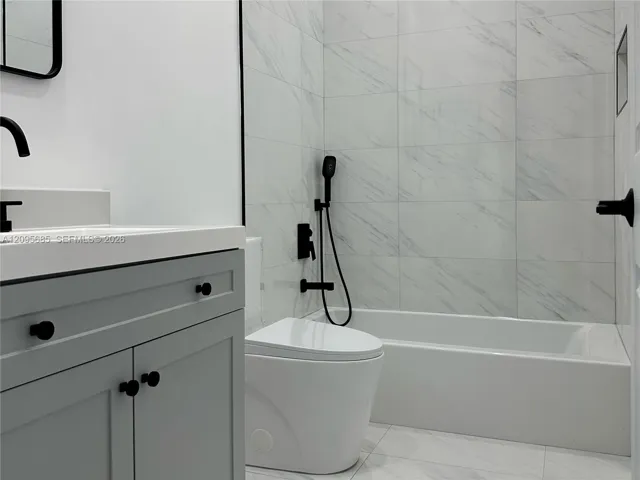 Fully remodeled upstairs bathroom