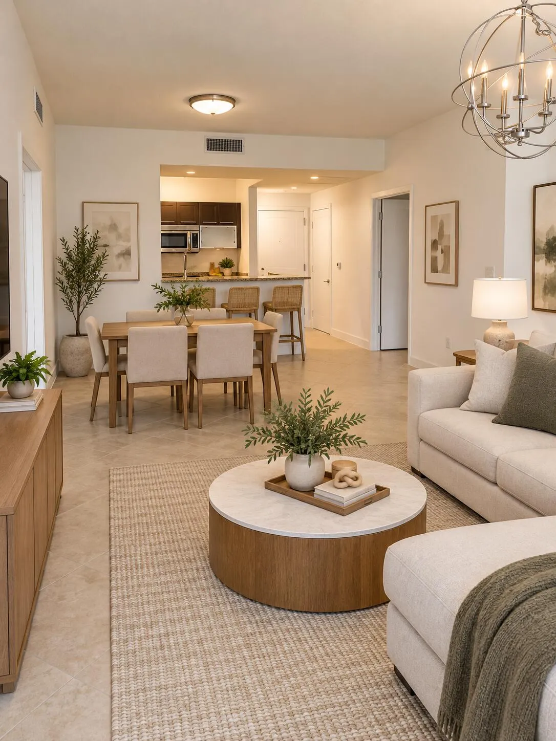 Staging Great room