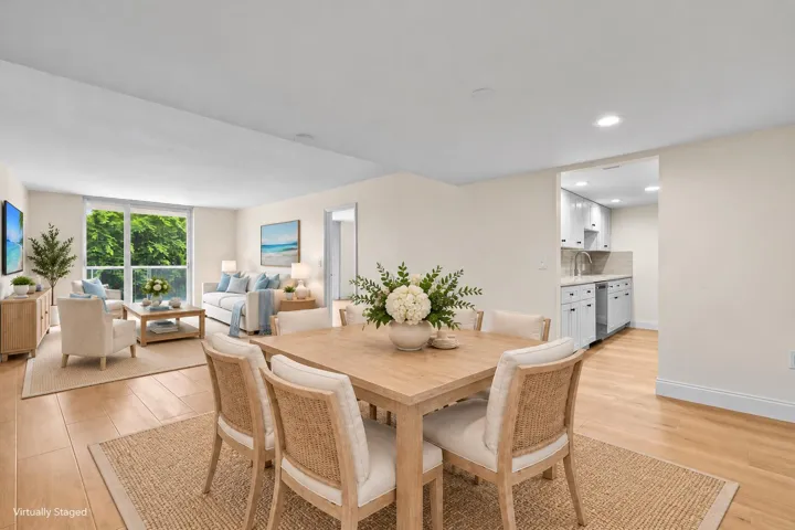 DINING/ LIVING ROOM STAGED