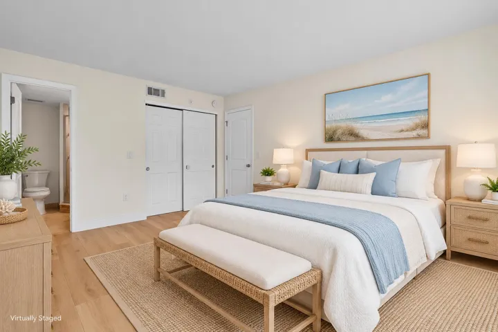 STAGED GUEST BEDROOM