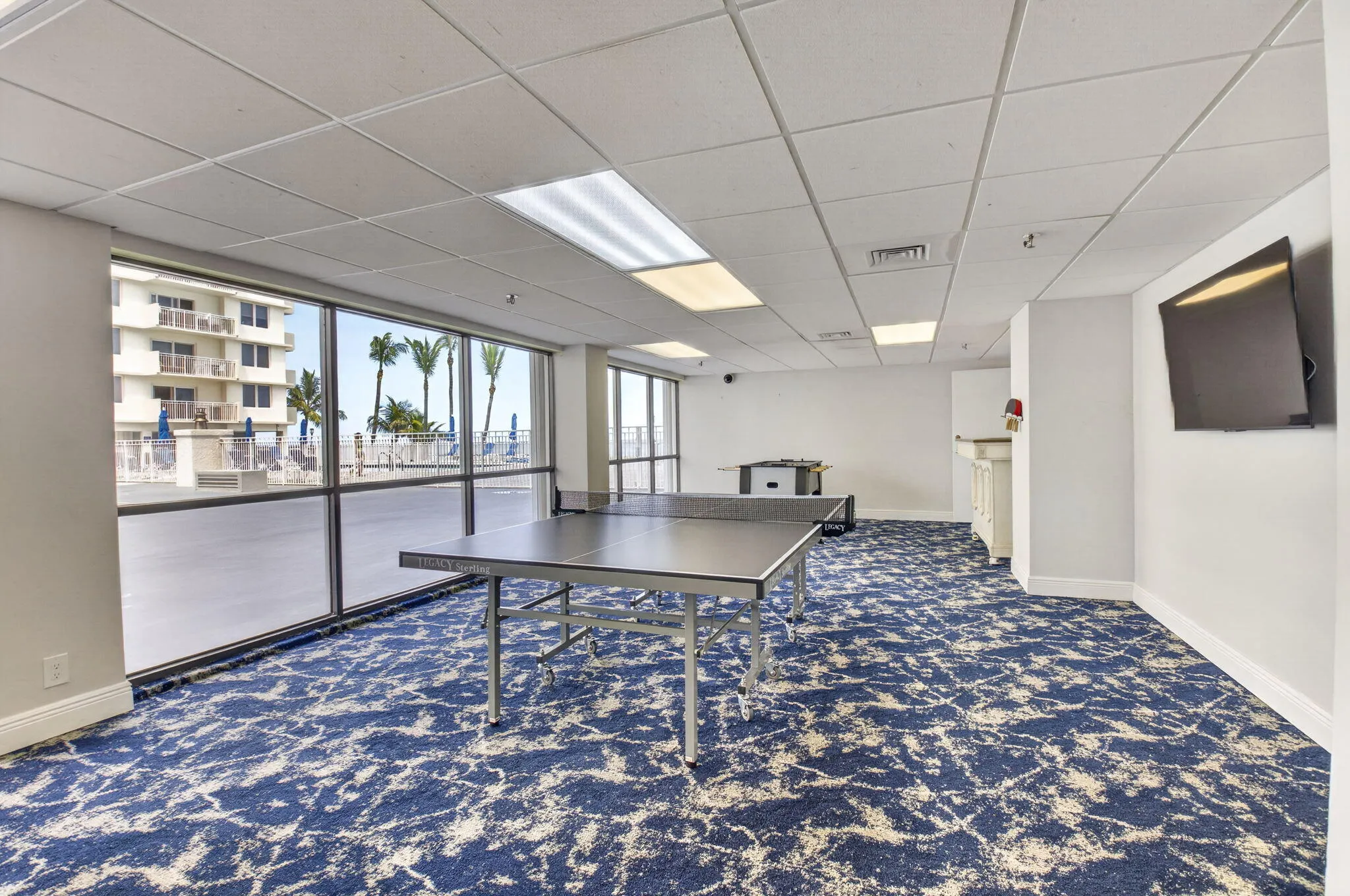 Ping pong for hours of fun!