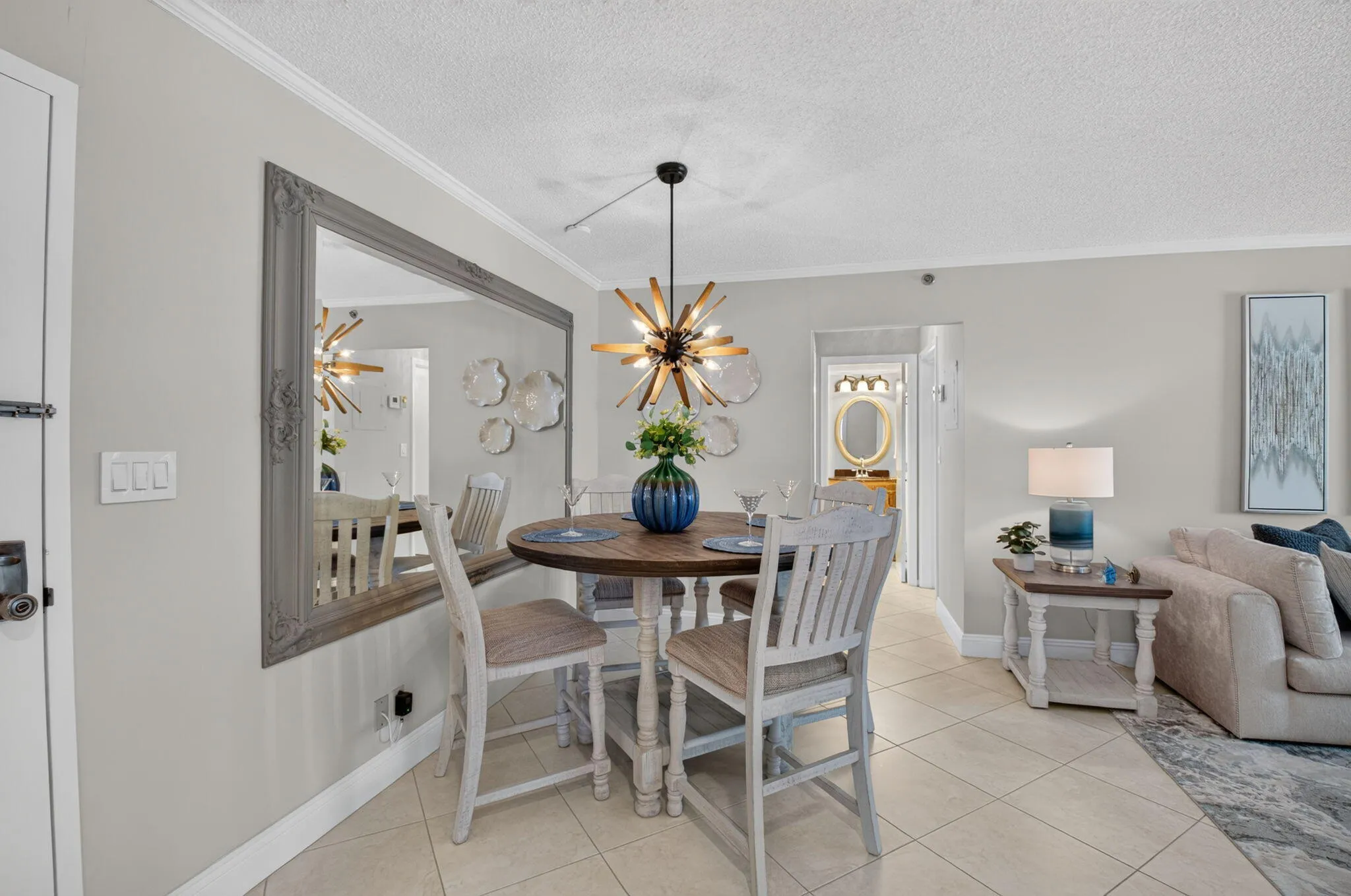 Coastal touches from lighting to accessories
