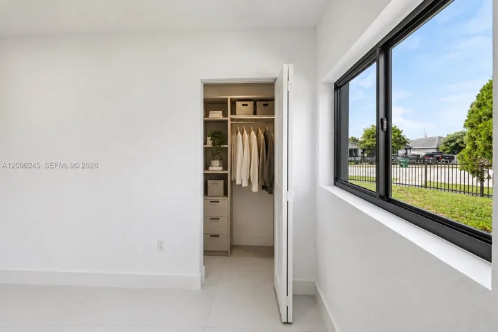 Bedroom 1 Closet Staged Virtually