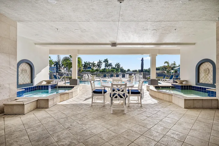 Jacuzzi Spa and Plenty of Seating Areas