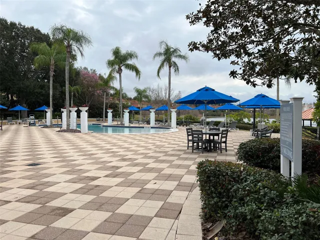 Community Pool Deck