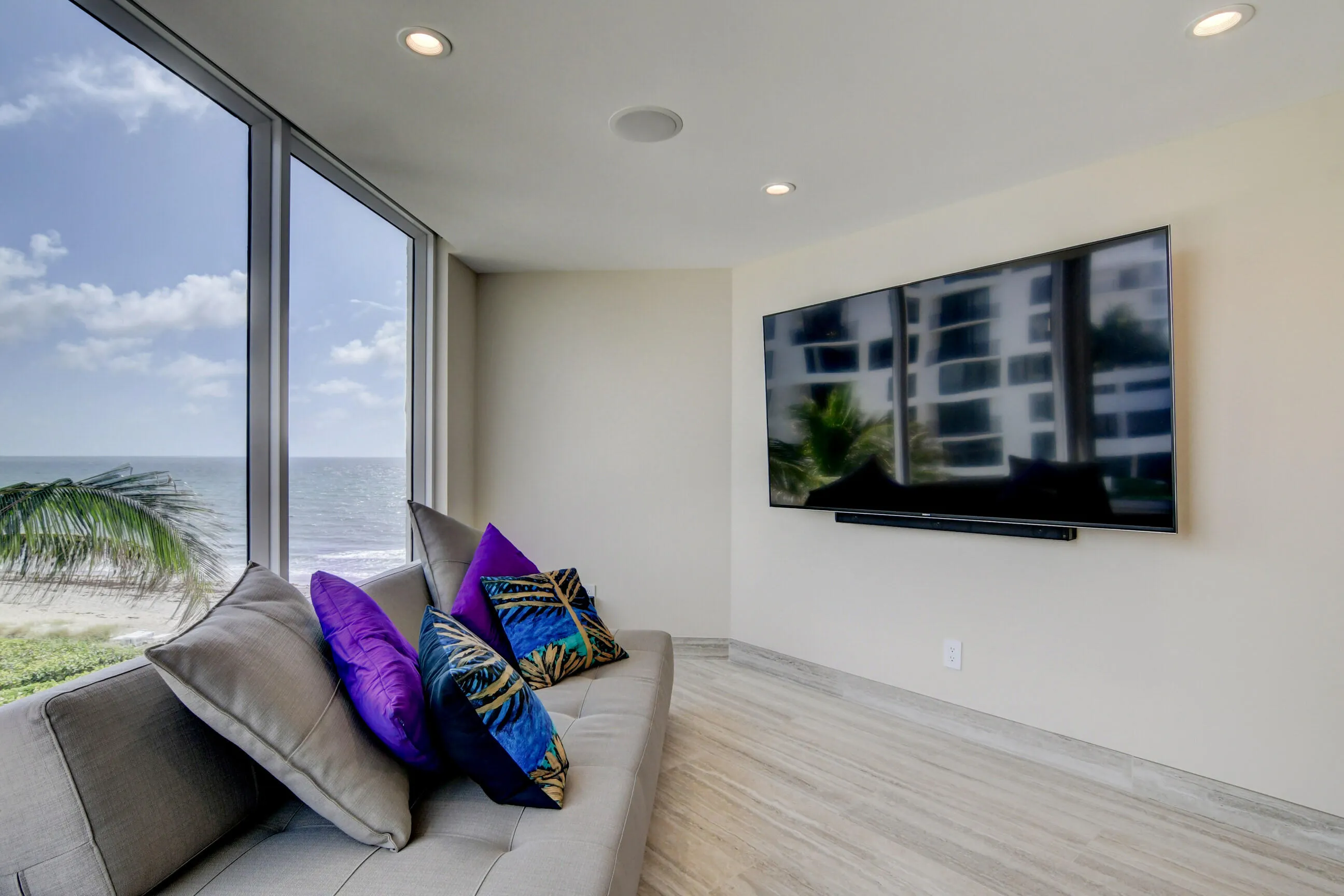 Bonus Room in Master Suite has flat screen TV