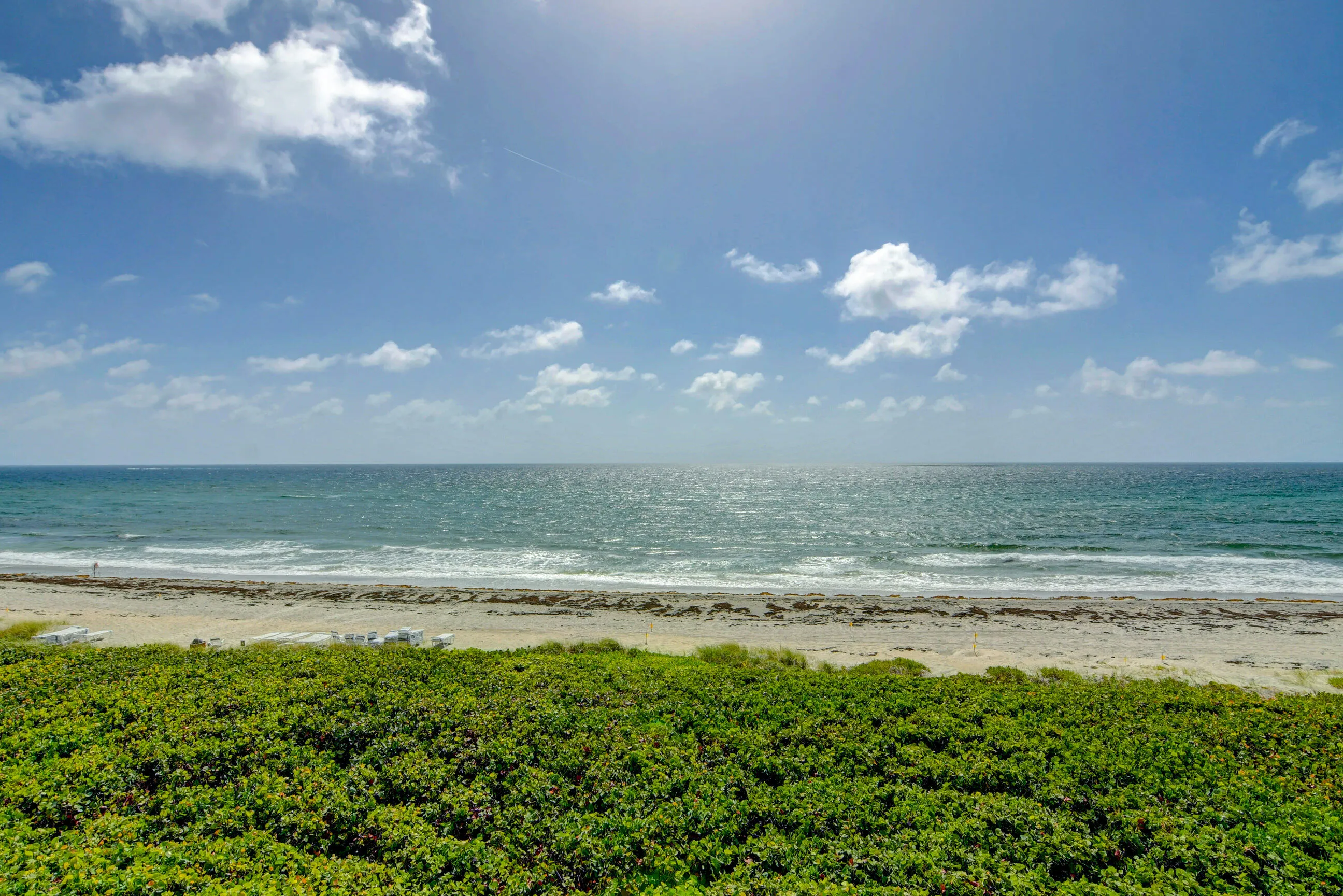 Directly on the Ocean Sand
