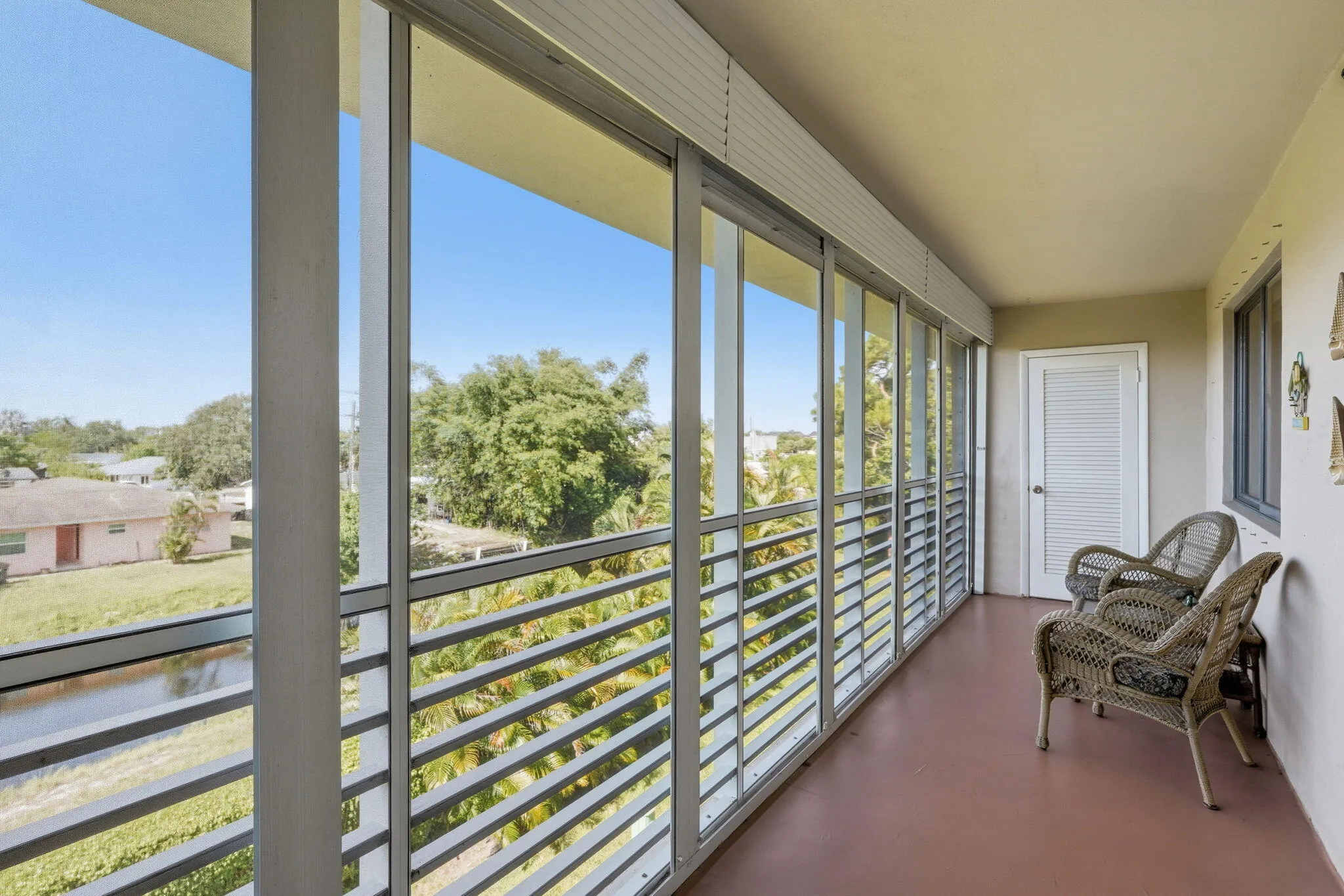 Beautiful, large balcony
