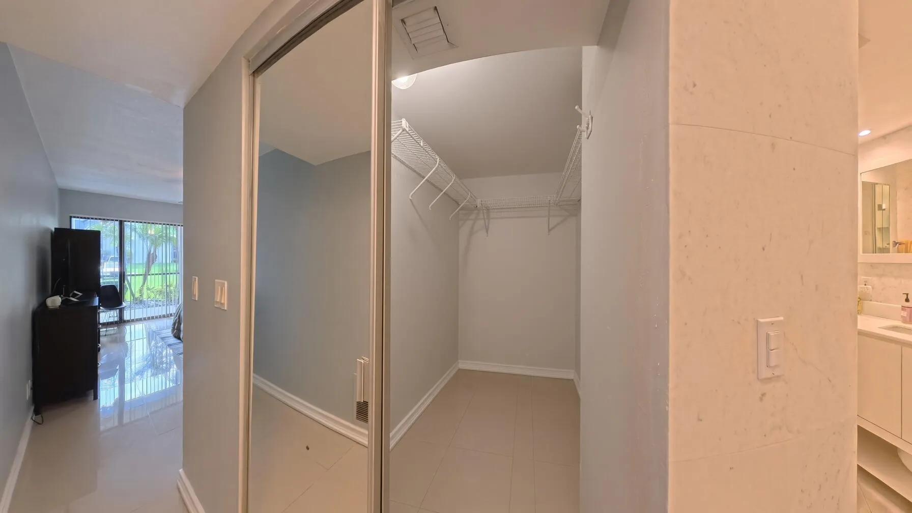 Master closet