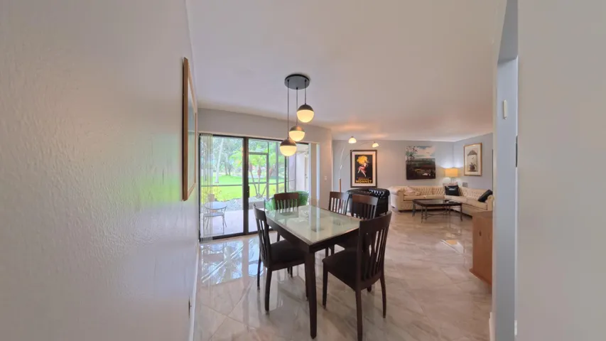 Dining area