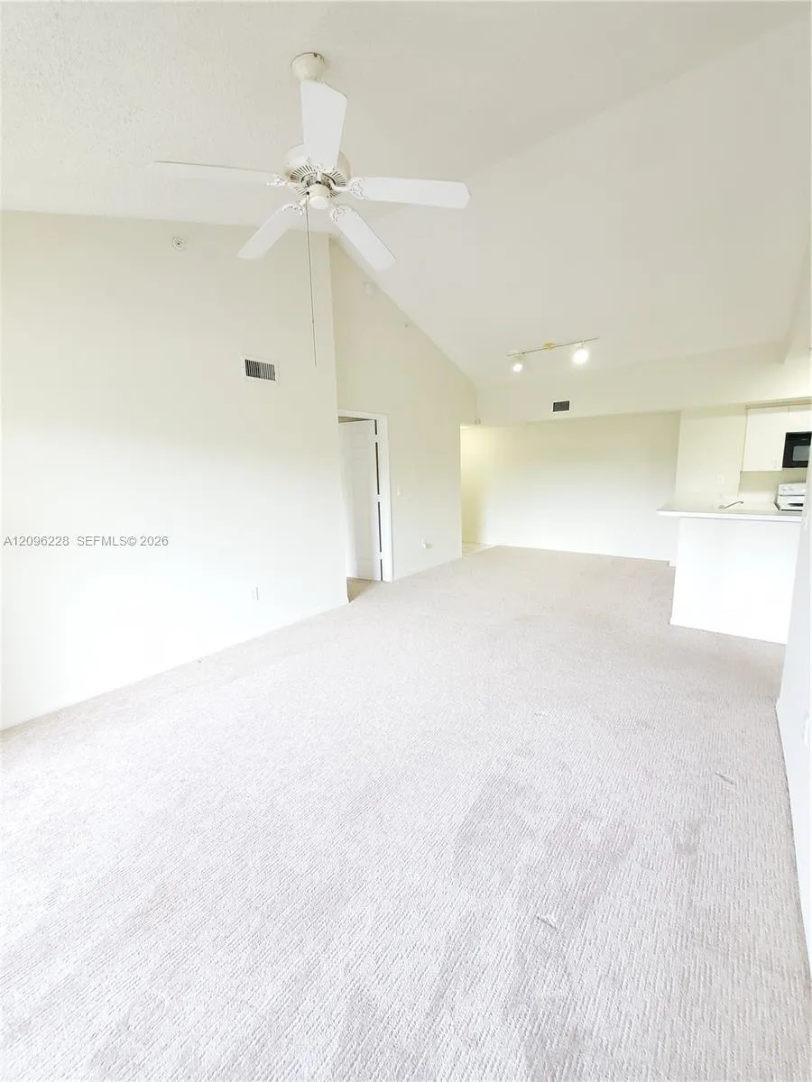 Spacious Living Room and Dining Room Area