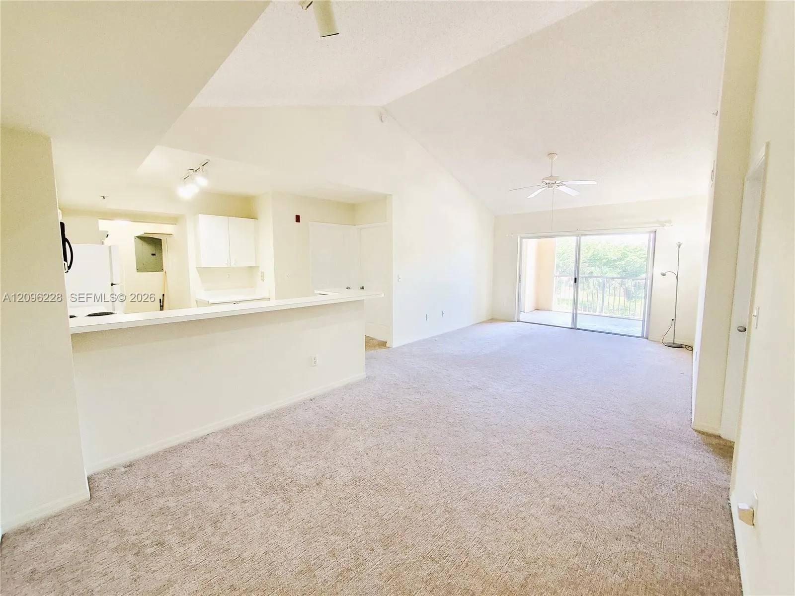 Spacious Living Room and Dining Room Area