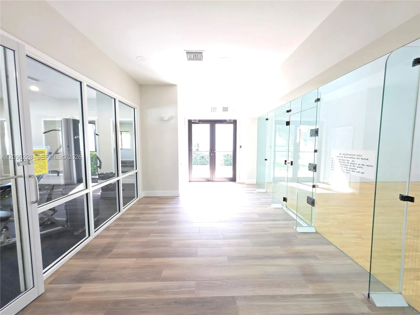 Gym and Racquetball Court