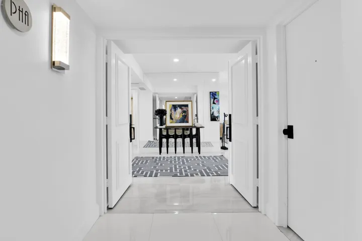 Semi-private entrance