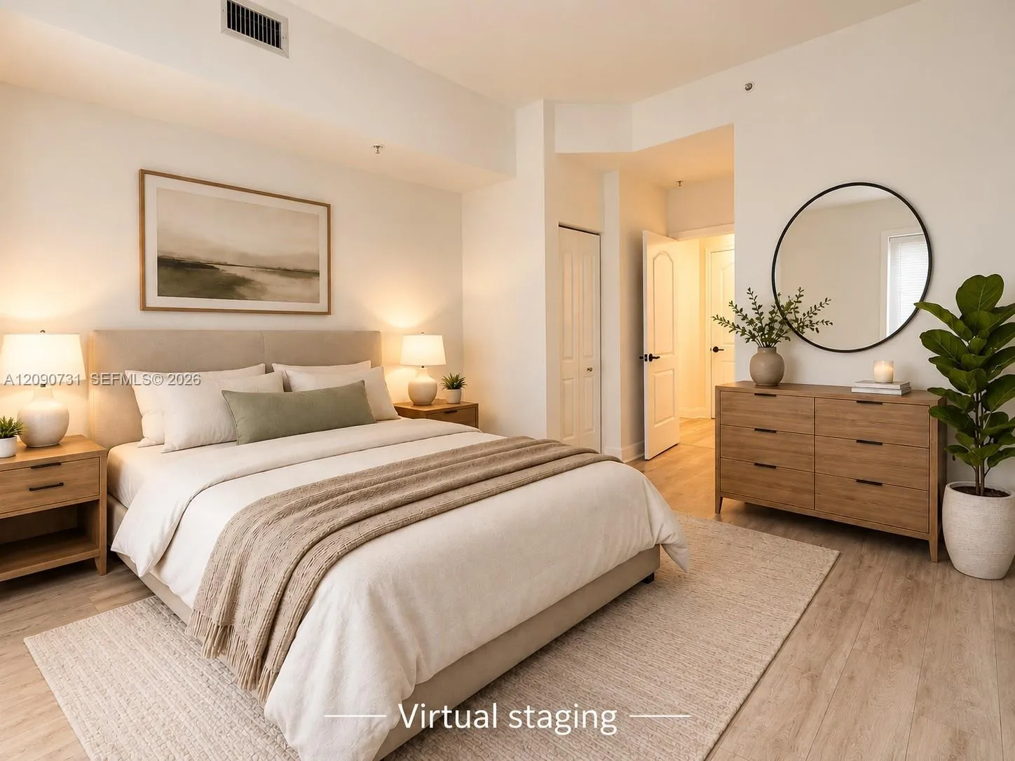 Virtual staging