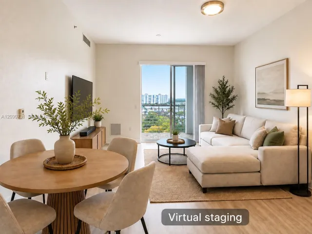Virtual staging