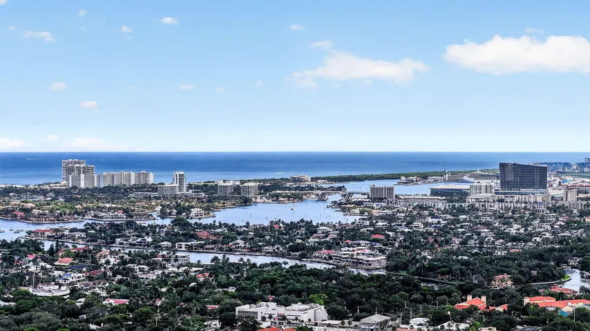 The Ocean is a little over a mile away!
