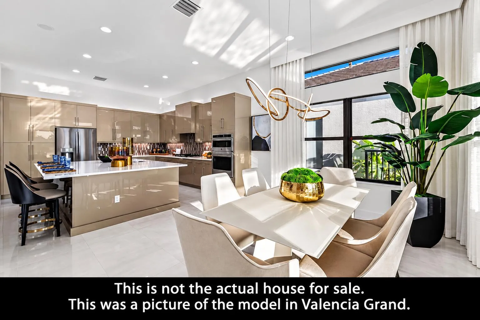 This is not the actual house for sale