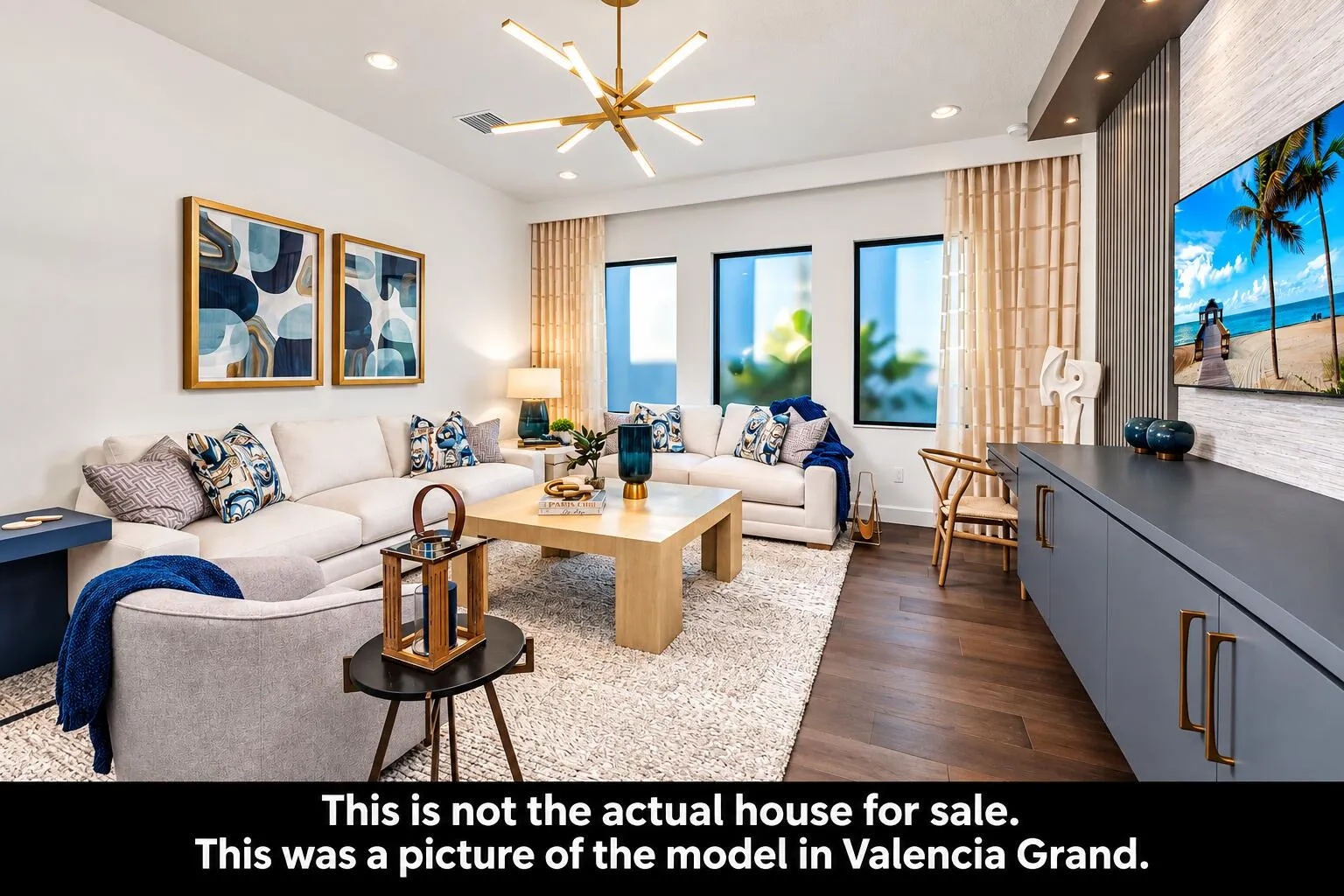 This is not the actual house for sale