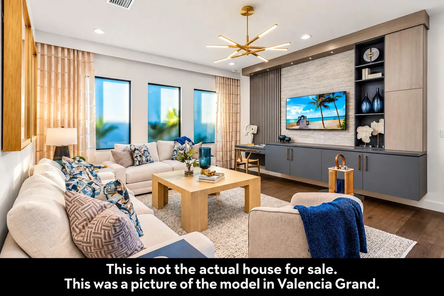 This is not the actual house for sale