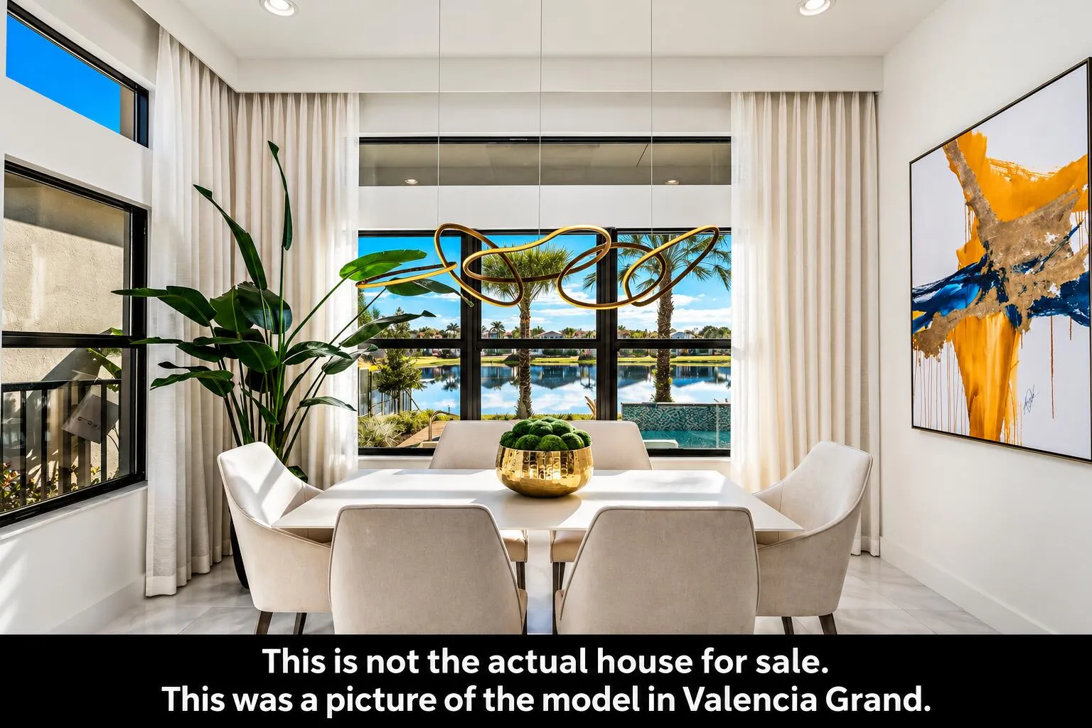 This is not the actual house for sale