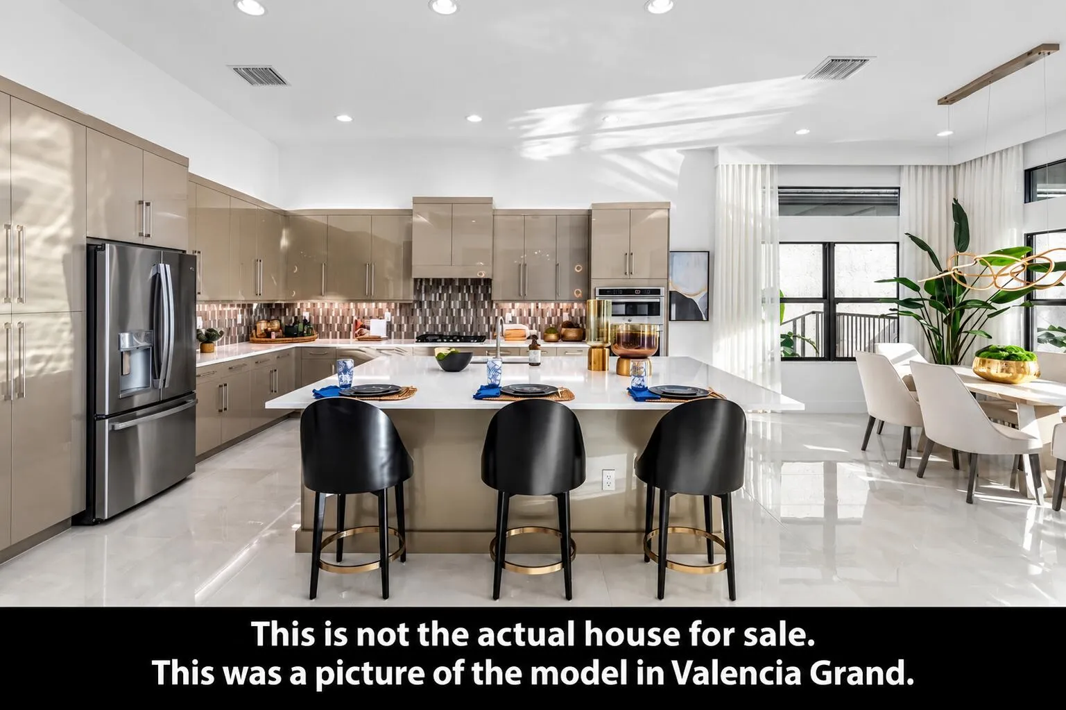 This is not the actual house for sale