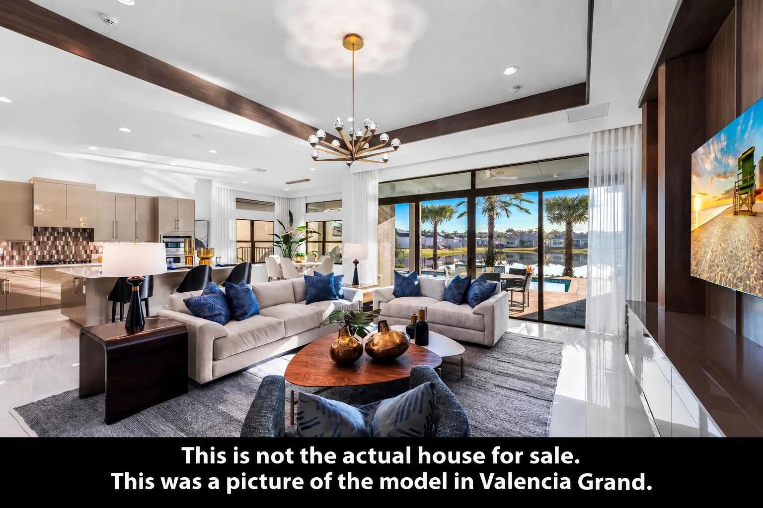 This is not the actual house for sale