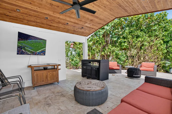 Large patio perfect for outdoor entertaining.