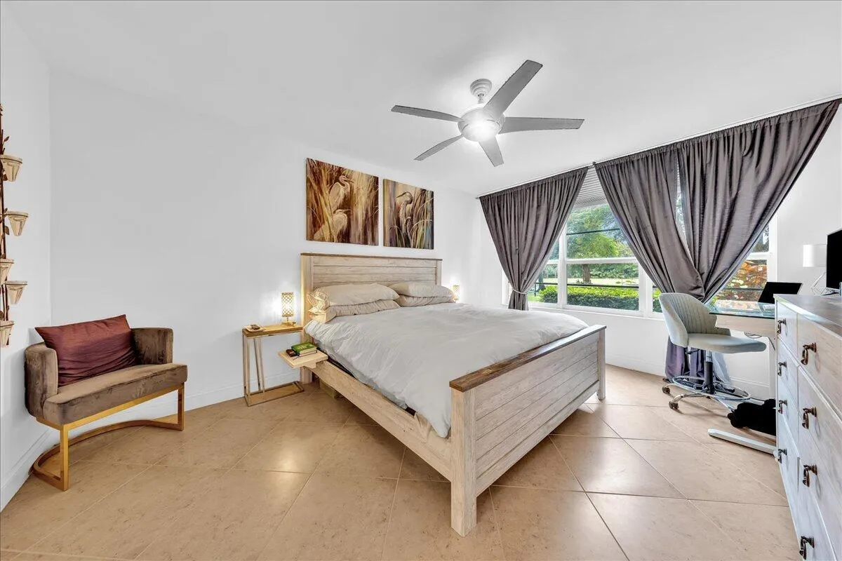 You can make it as light or as dark as you want with blinds and curtains