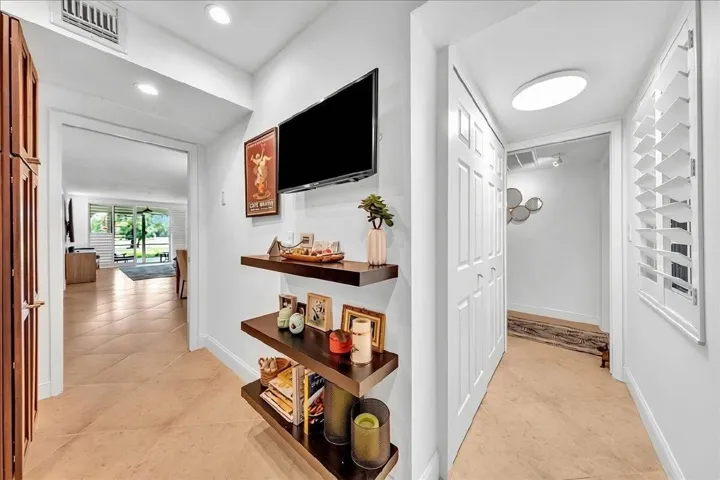 Notice your laundry closet across from the Impact kitcehn window