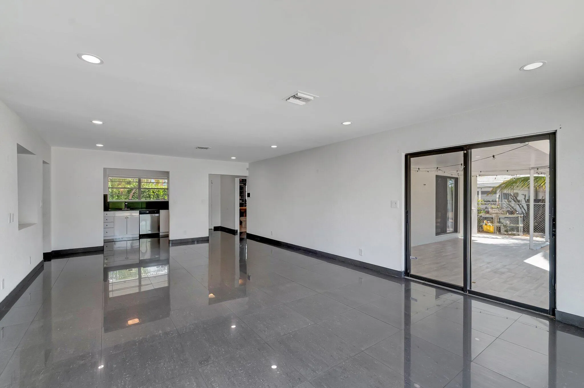 Living Room Facing Kitchen
