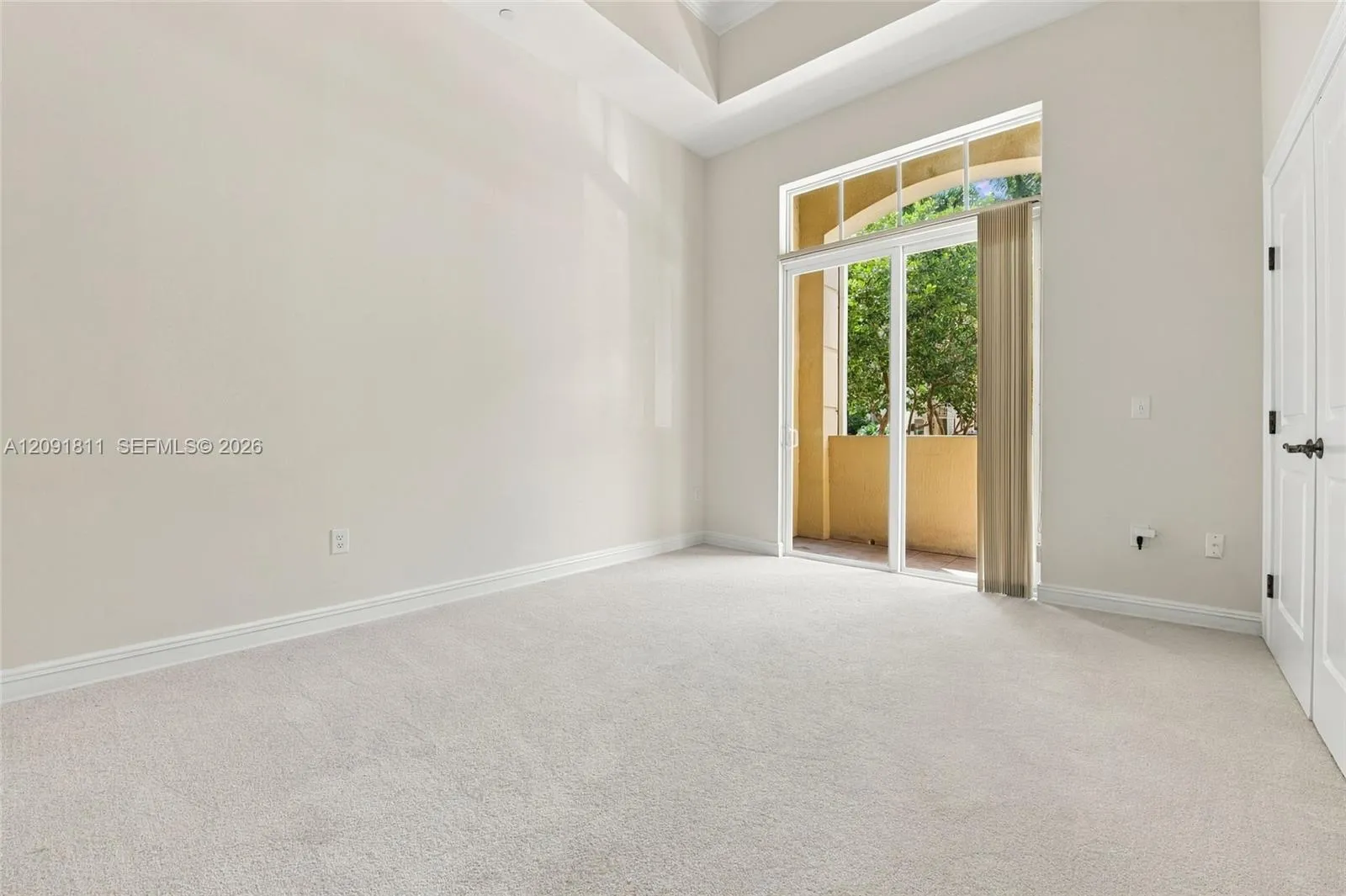 With private patio